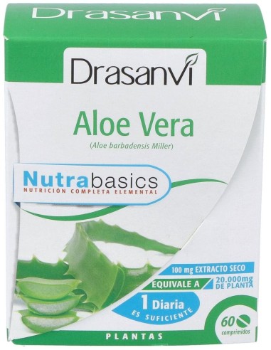 Aloe Vera 60 Comprimidos Nutrabasicos Drasanvi