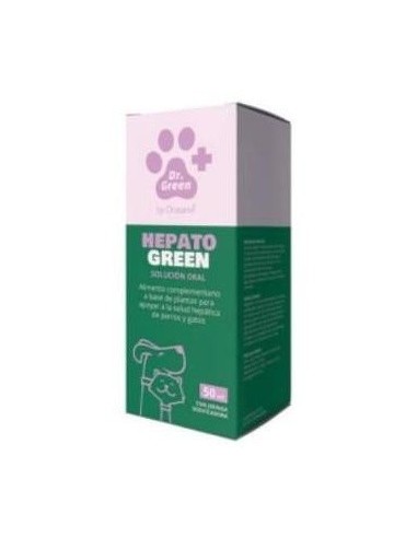 Hepatogreen Perros Y Gatos 50Ml. de Dr. Green Vet