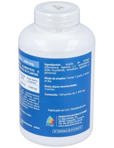 Onagra 1000Mg. 100Perlas de Polaris