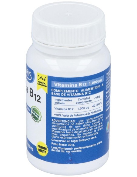 Vitamina B12 1000Mcg. 60Comp. de Polaris