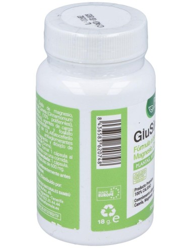 Glusin (Canela + Magnesio) 600Mg. 30Cap. de Polaris