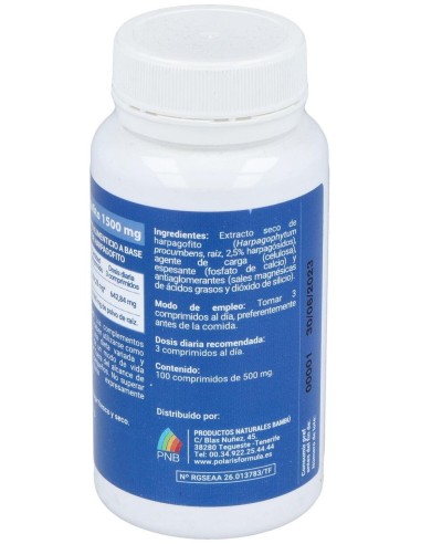 Harpagofito 1500Mg. 100Comp. de Polaris