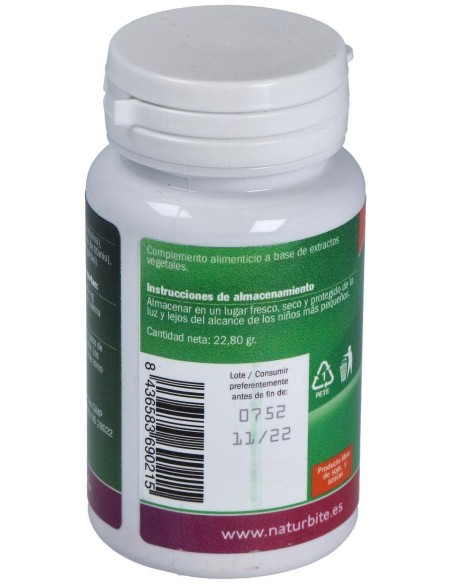 Luteina40mg, 60 Caps. de NaturBite