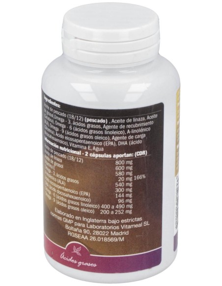 Omega 3-6-9 60Cap. de Naturbite