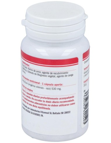 Dong Quai (Angelica Sinensis) 500Mg. 60Cap. de Vitameal