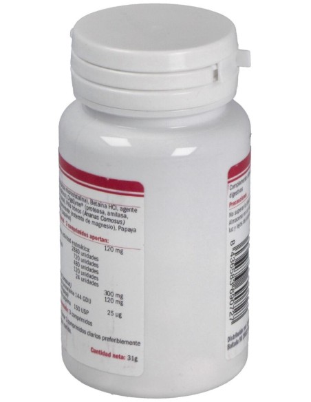 Enzimas Digestivas - DigeZyme, 100 Tabl. de Vitameal