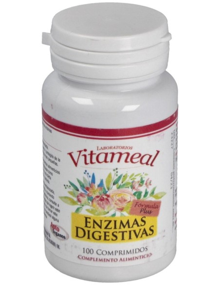Enzimas Digestivas Plus 100Comp. de Vitameal