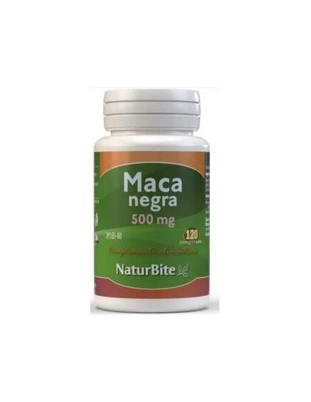 Maca Negra 500Mg. 120Comp. de Naturbite