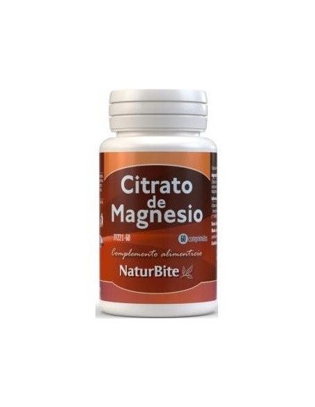 Citrato de Magnesio, 60 Comp. de NaturBite