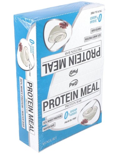 Protein Meal Barritas Yogur 12Uds. de Pwd