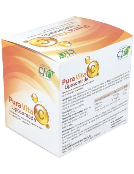 Pura Vita C Liposomada 30Sticks de Cfn