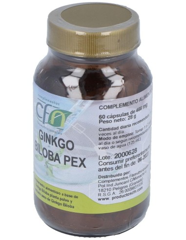 Ginkgo Biloba Pex 60Cap. de Cfn