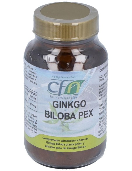 Ginkgo Biloba Pex 60Cap. de Cfn