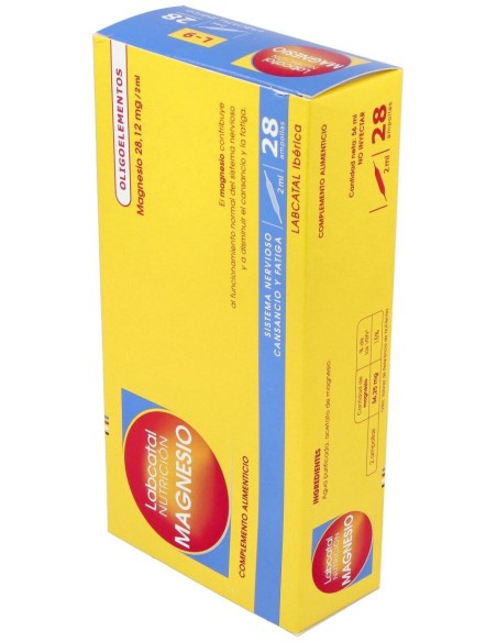 Magnesio 9 28X2Ml Ampollas Labcatal