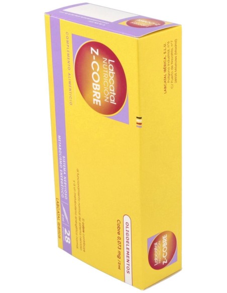 Lab. 19 (Zinc-Cobre) 28 Amp. de Labcatal