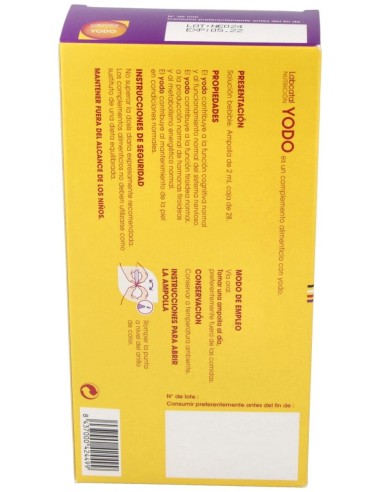 Yodo 7 28X2Ml Ampollas Labcatal