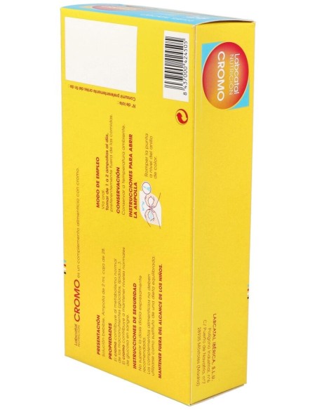 Cromo 22 28X2Ml Ampollas Labcatal