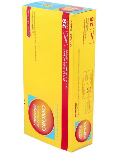 Lab. 22 (Cromo) 28 Amp. de Labcatal