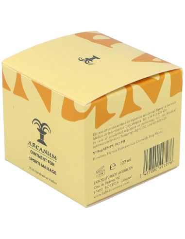 Arcanum Unguento Sedativo Masaje Deportivo 100Ml. de Averroes