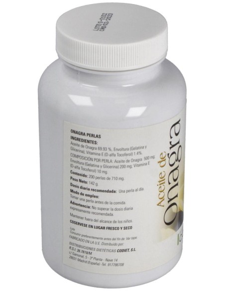 Onagra 200Perlas de Codiet