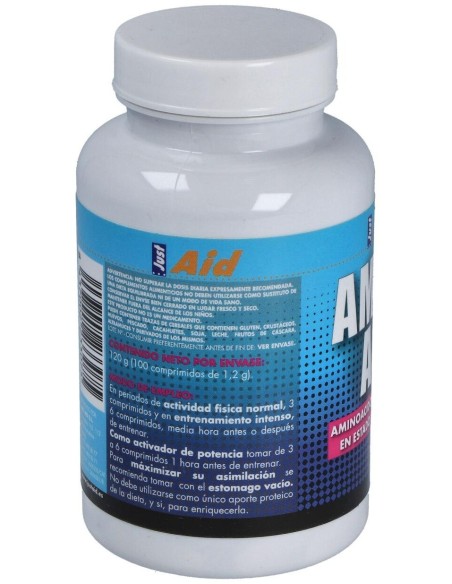Amino Aid Bcaa (Aminoacidos Ramificados) 100Comp. de Just Aid
