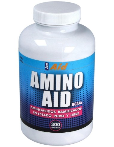 Amino Aid Bcaa (Aminoacidos Ramificados) 300Comp. de Just Aid