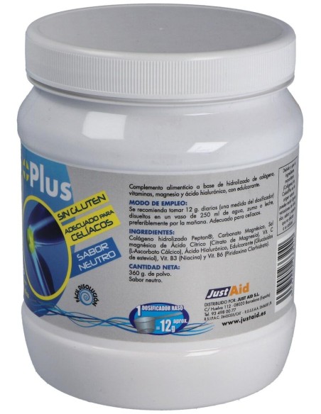 Colaid Plus Colageno,Ac.Hialuronico 360Gr. de Just Aid