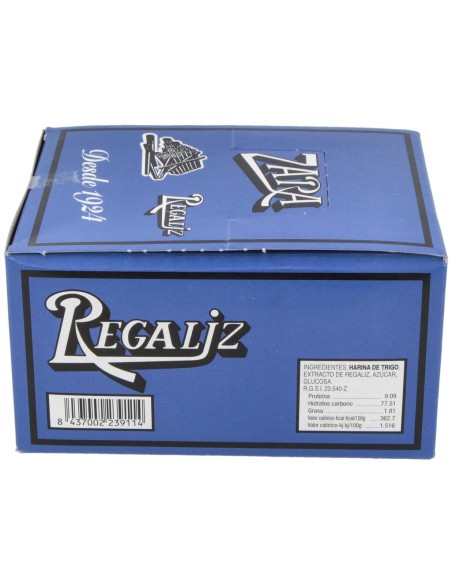Regaliz  Zara Barrita Natural 100Uds. de Zara Regaliz