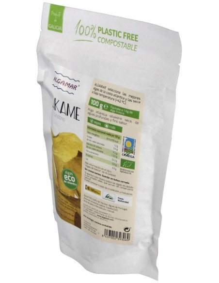 Wakame Hoja Bio 100 g  de Algamar