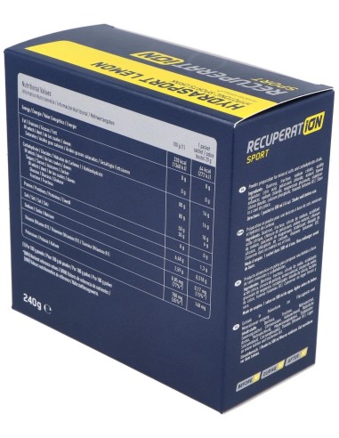 Recuperat-Ion Hydrasport Sabor Limon 12Sbrs. de Recuperat-Ion