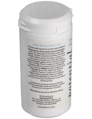 Ojovital 60Cap. de Equisalud