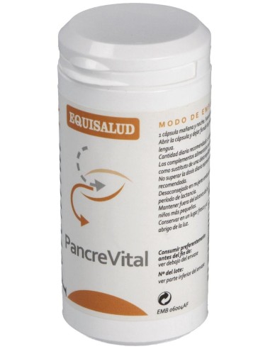Pancrevital 60Cap. de Equisalud