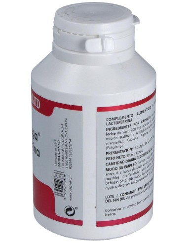 Holomega Lactoferrina 180Cap. de Equisalud