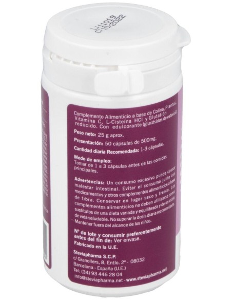 Hepastevia 50Cap. de Steviapharma