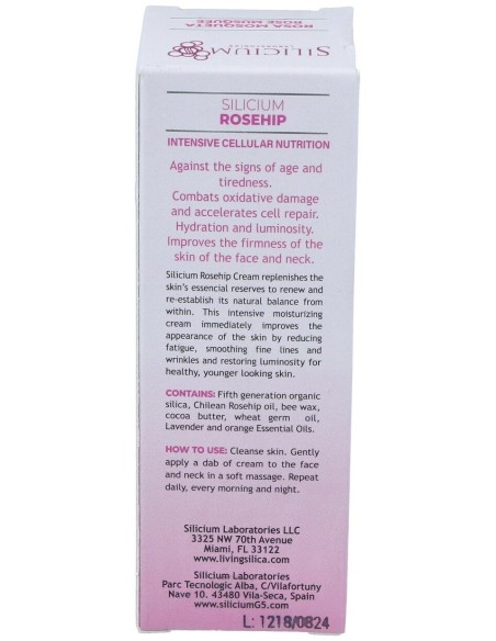 Silicium Rosa Mosqueta Crema 50Ml. de Silicium