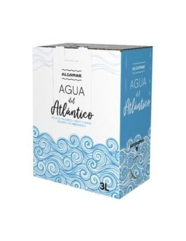 Agua Del Oceano Atlantico Agua De Mar Bag In Box 3L. de Algamar