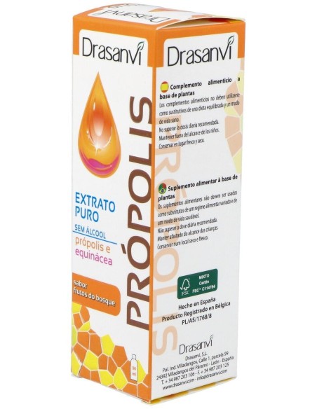 Propolis Extracto Sin Alcohol 50Ml Drasanvi