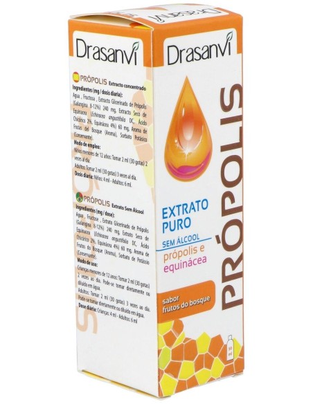 Propolis Extracto Sin Alcohol 50Ml Drasanvi