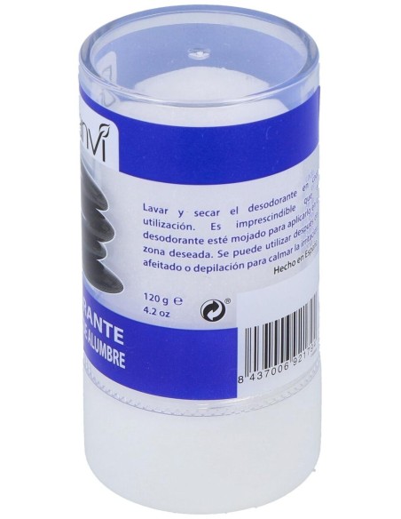 Desodorante Alumbre Mineral Cristal 120Gr Drasanvi