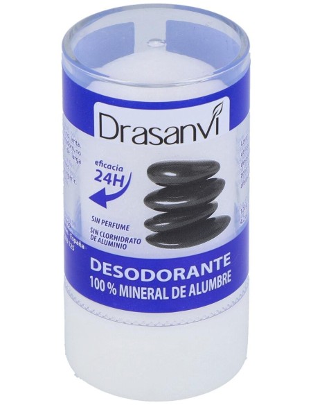 Desodorante Alumbre Mineral Cristal 120Gr Drasanvi