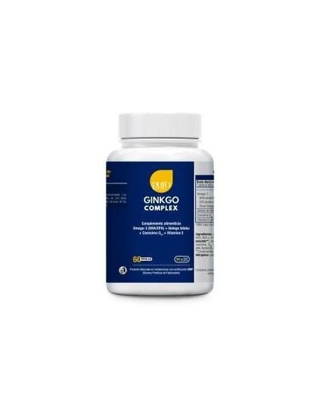 Ginkgo Complex Dha/Epa Q10 - 60 Perlas de Puro Omega