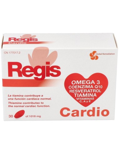 Regis Cardio 30Cap. de Global Remediation