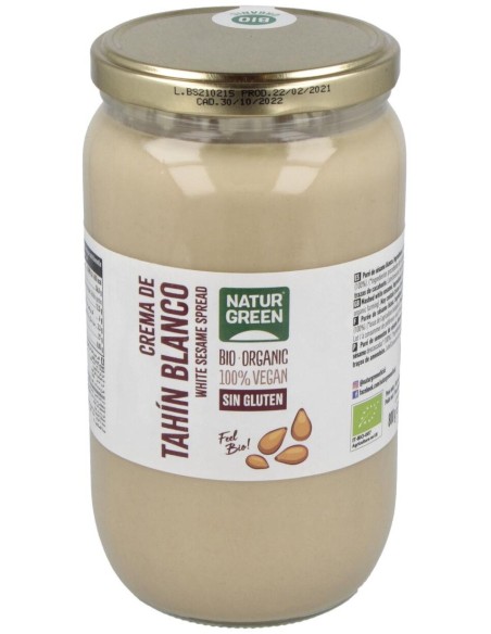 Tahin Blanco Crudo 800Gr. Bio de Naturgreen