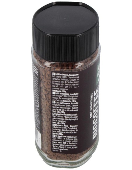 Biocafe Soluble Instantaneo 100Gr. Bio de Naturgreen