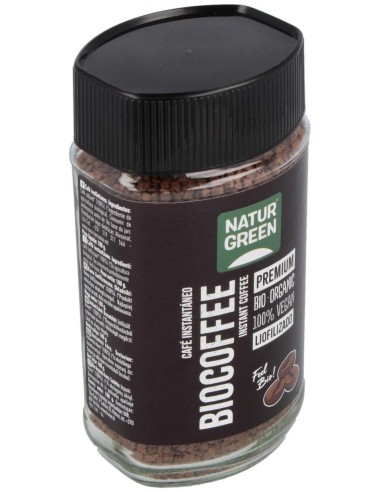 Biocafe Soluble Instantaneo 100Gr. Bio de Naturgreen