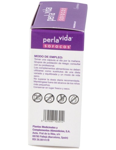 Perlavida Sofocos 30Cap. de Plameca