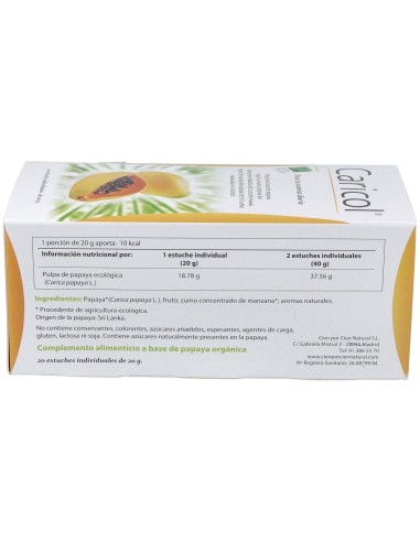 Caricol 20Sbrs. de Cien Por Cien Natural