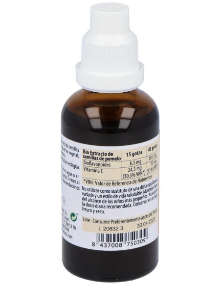 Extracto De Pomelo 50Ml. de Cien Por Cien Natural