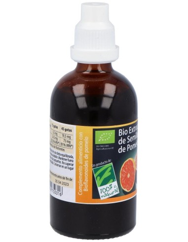 Extracto De Pomelo 100Ml. de Cien Por Cien Natural