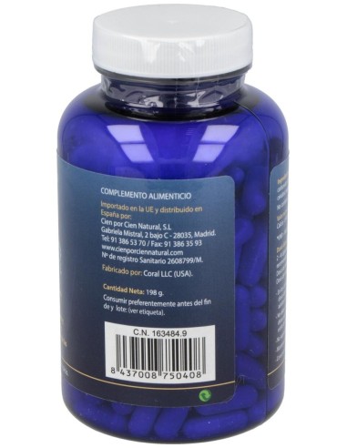Coralnatural 180Cap. de Cien Por Cien Natural